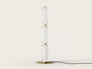 ELMA - LED glass floor lamp with dimmer _ Aromas del Campo